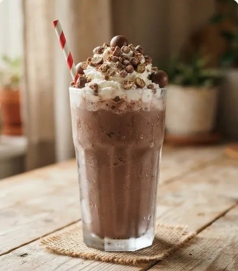 Milkshake proteico de Ovomaltine