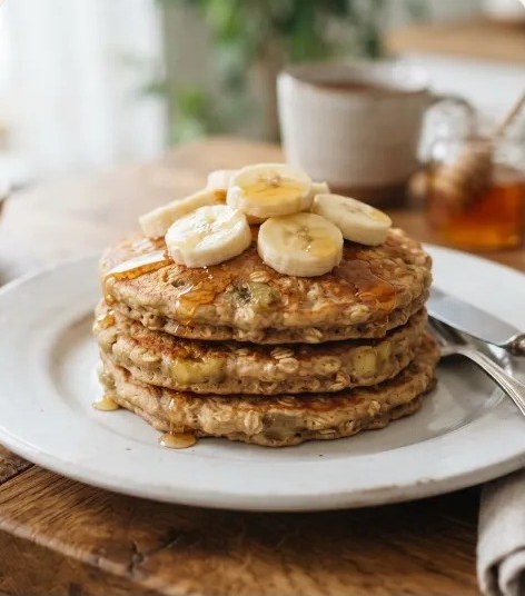 Panqueca proteica de banana